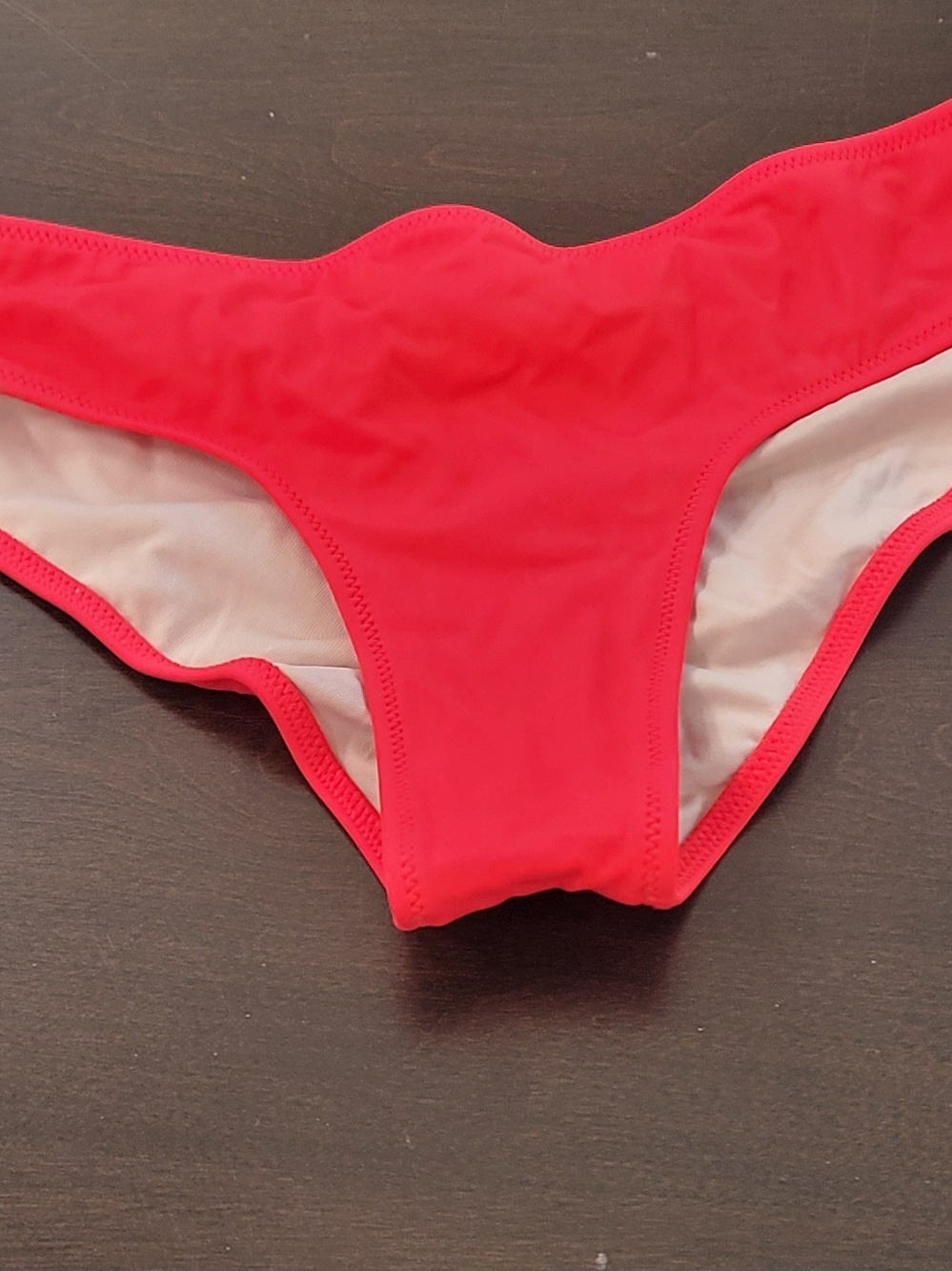 Victoria's Secret Bright Red Bikini Bottom - Cheeky